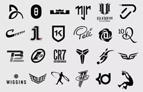 42位知名运动员的专属LOGO