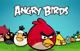 愤怒的小鸟 Angry birds 英文字体下载