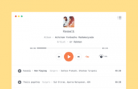 Mp3音乐播发器，PSD源文件