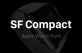 SF Compact，Apple Watch英文字体