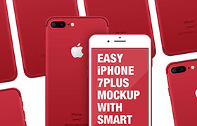 iPhone7 red ɫֻģ棬PSDʽ