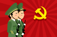 八一建军节广告图，PSD源文件