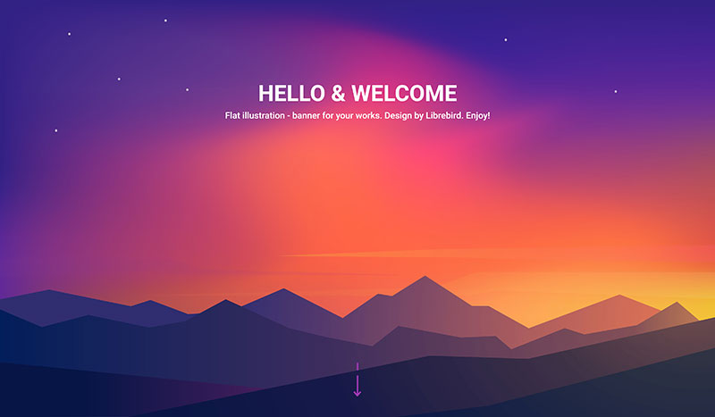 12�ű�ƽ������羰�廭��AIԴ�ļ�