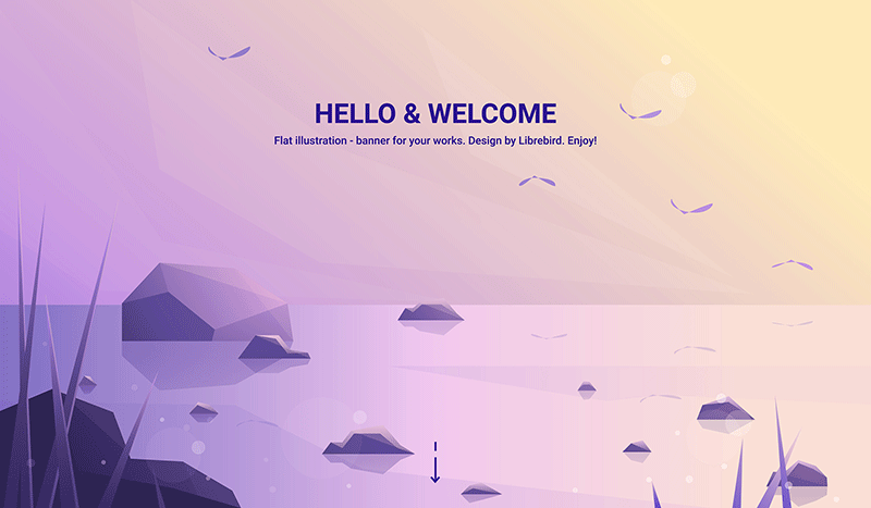 12�ű�ƽ������羰�廭��AIԴ�ļ�