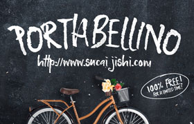 Portabellino 手写风格英文字体