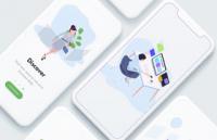 3张APP引导页商务插图，AI源文件