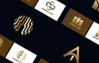 53款金色创意LOGO图形，AI源文件