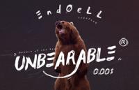 Endoell 手写英文字体