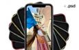 iPhone11 样机模板，PSD格式