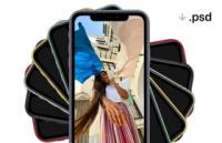 iPhone11 样机模板，PSD格式