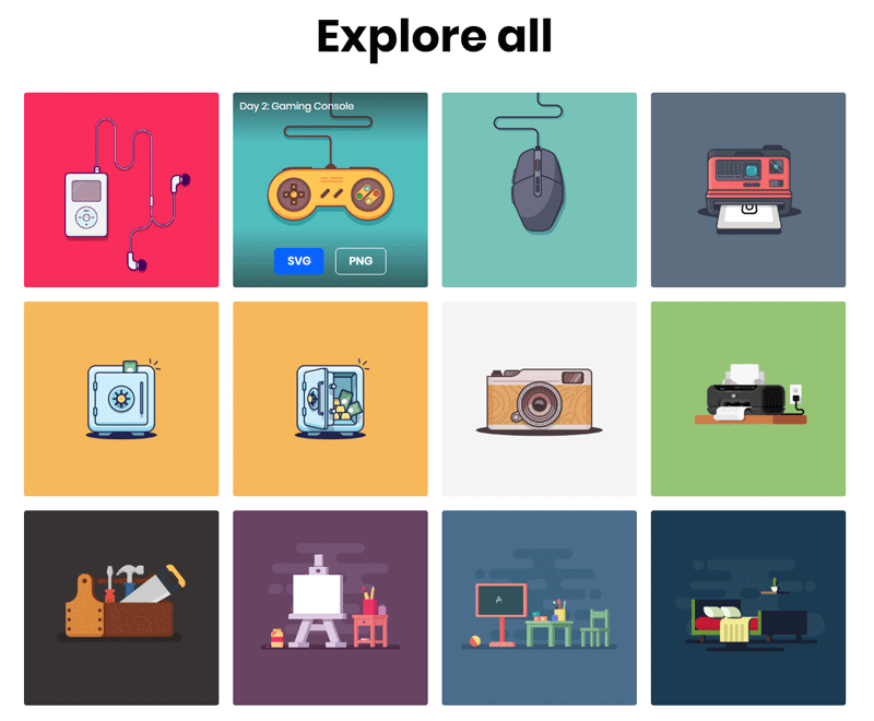 illlustrations:免费可商用矢量插图库