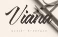 Viana Script 手写英文字体，免费可商用