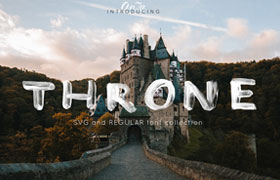 THRONE 手绘英文字体，免费可商用