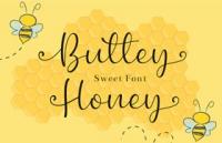 Buttey Honey 手写英文字体