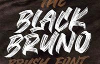 Black Bruno 街头涂鸦英文字体