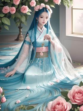 古风｜玫瑰少女