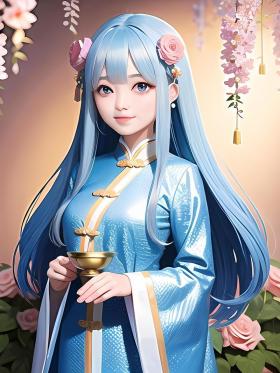 古风｜玫瑰少女
