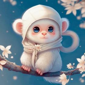 十二生肖•可爱版•猴