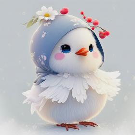 十二生肖•可爱版•鸡