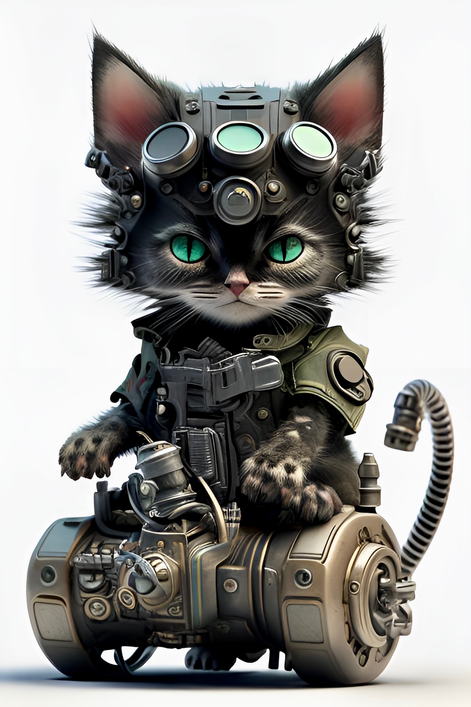 机械猫•赛博朋克