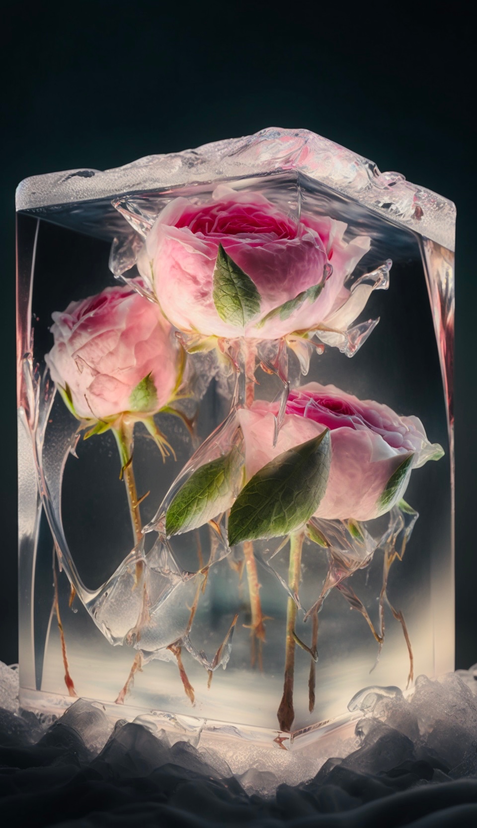 玫瑰花•冰