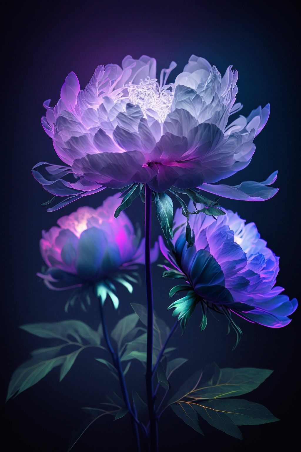 牡丹•紫色