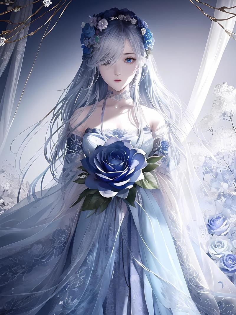 花仙｜蓝玫瑰仙子