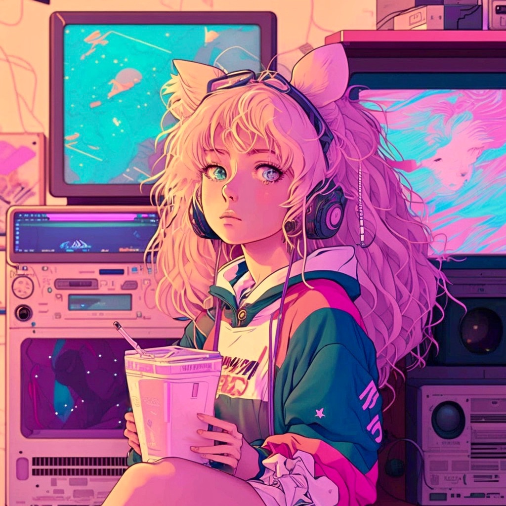 女孩头像•音乐