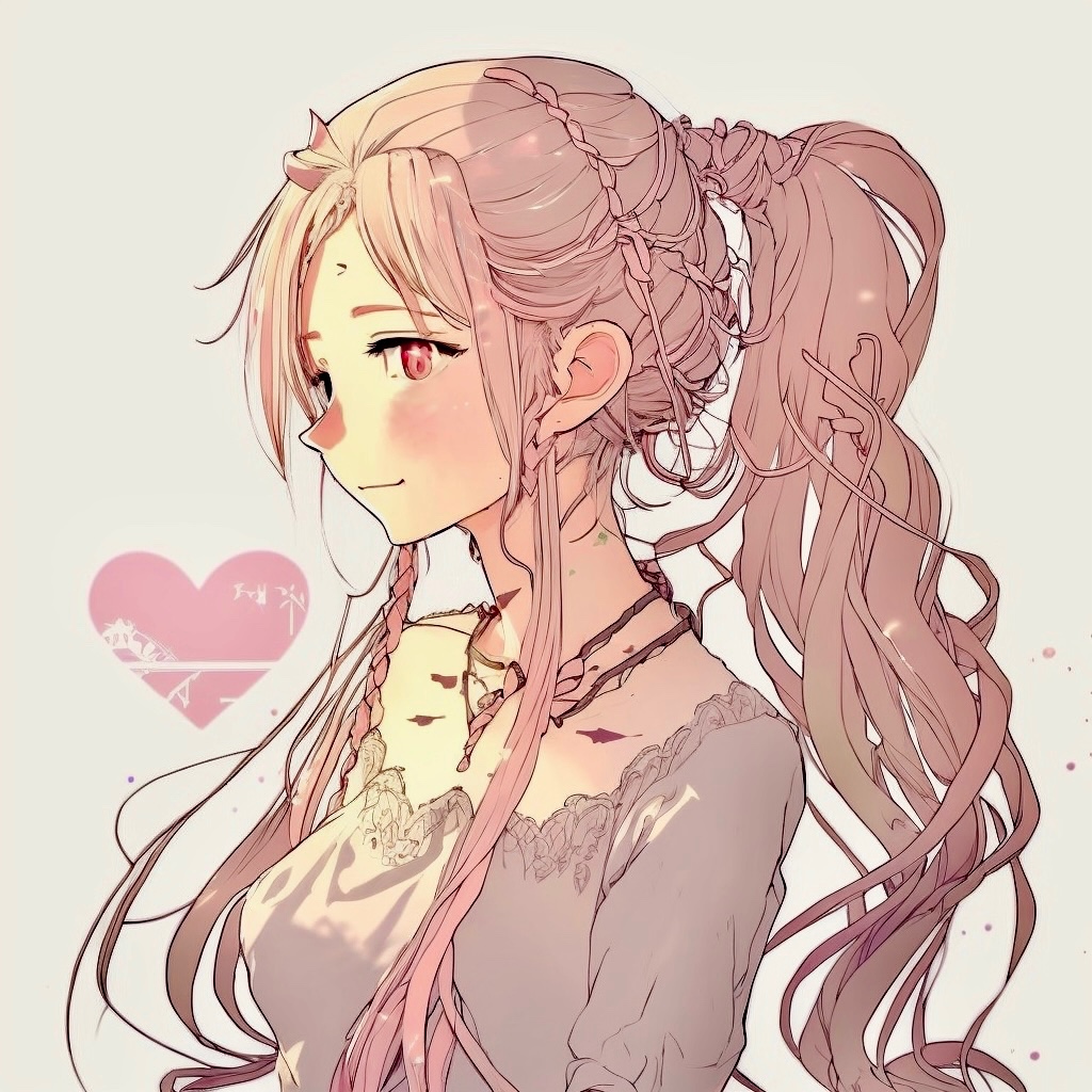 女孩头像•粉色💗