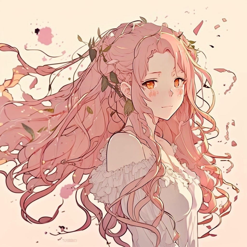 女孩头像•粉色💗
