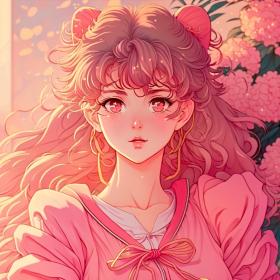 女孩头像•樱花粉🌸