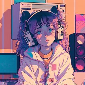 女孩头像•音乐