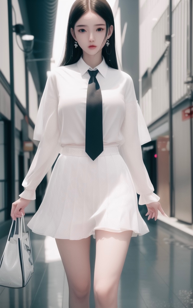 女孩•白衬衫