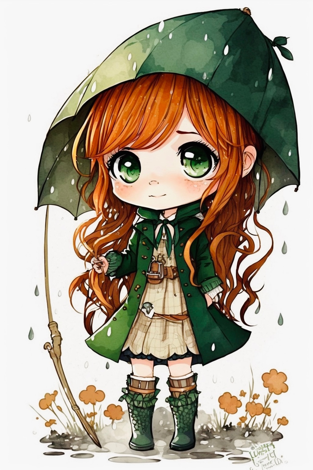 小女孩•动漫