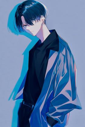 男孩•冷色系