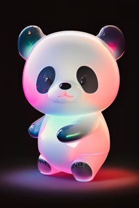 小熊猫•发光