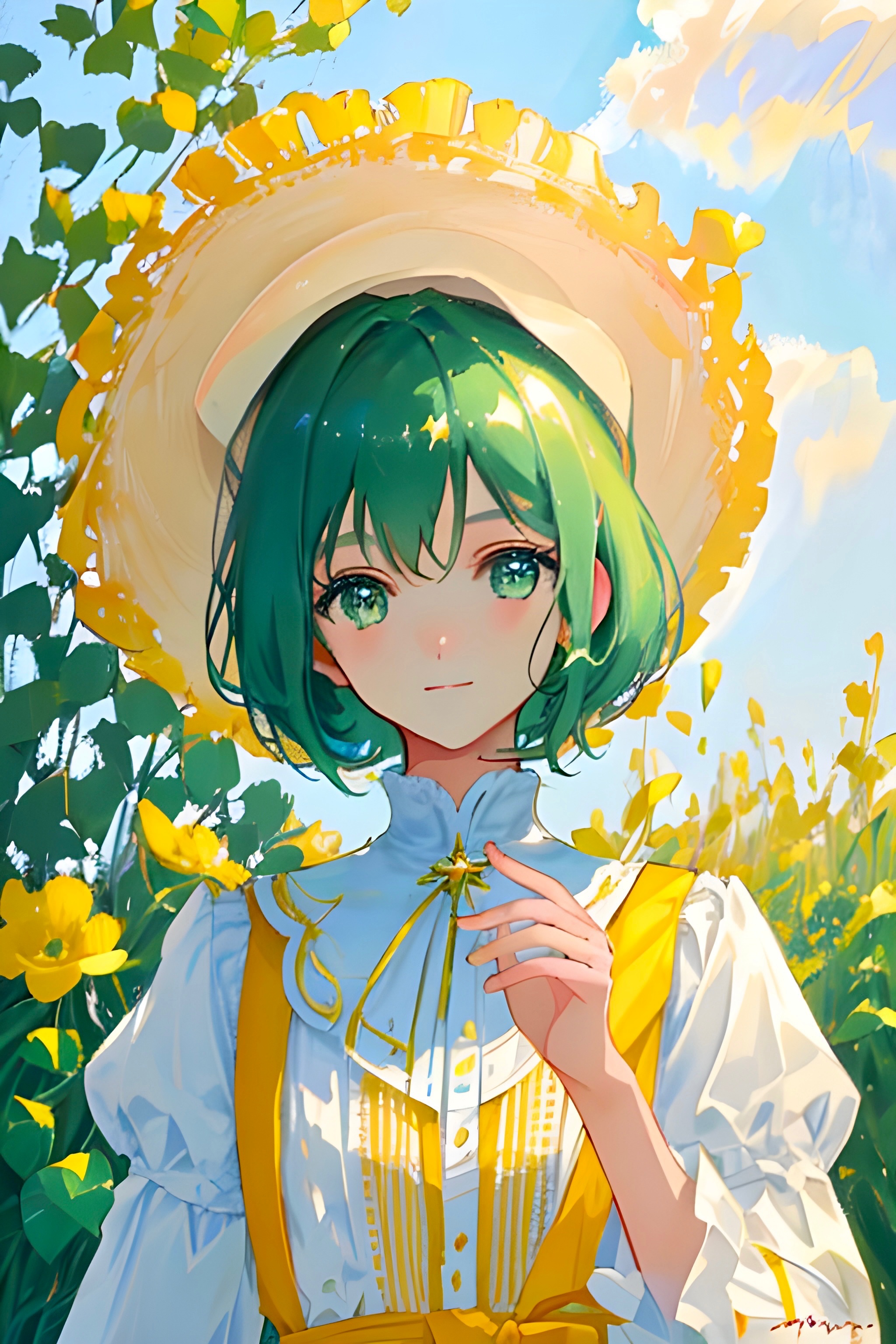 草帽女孩•二次元