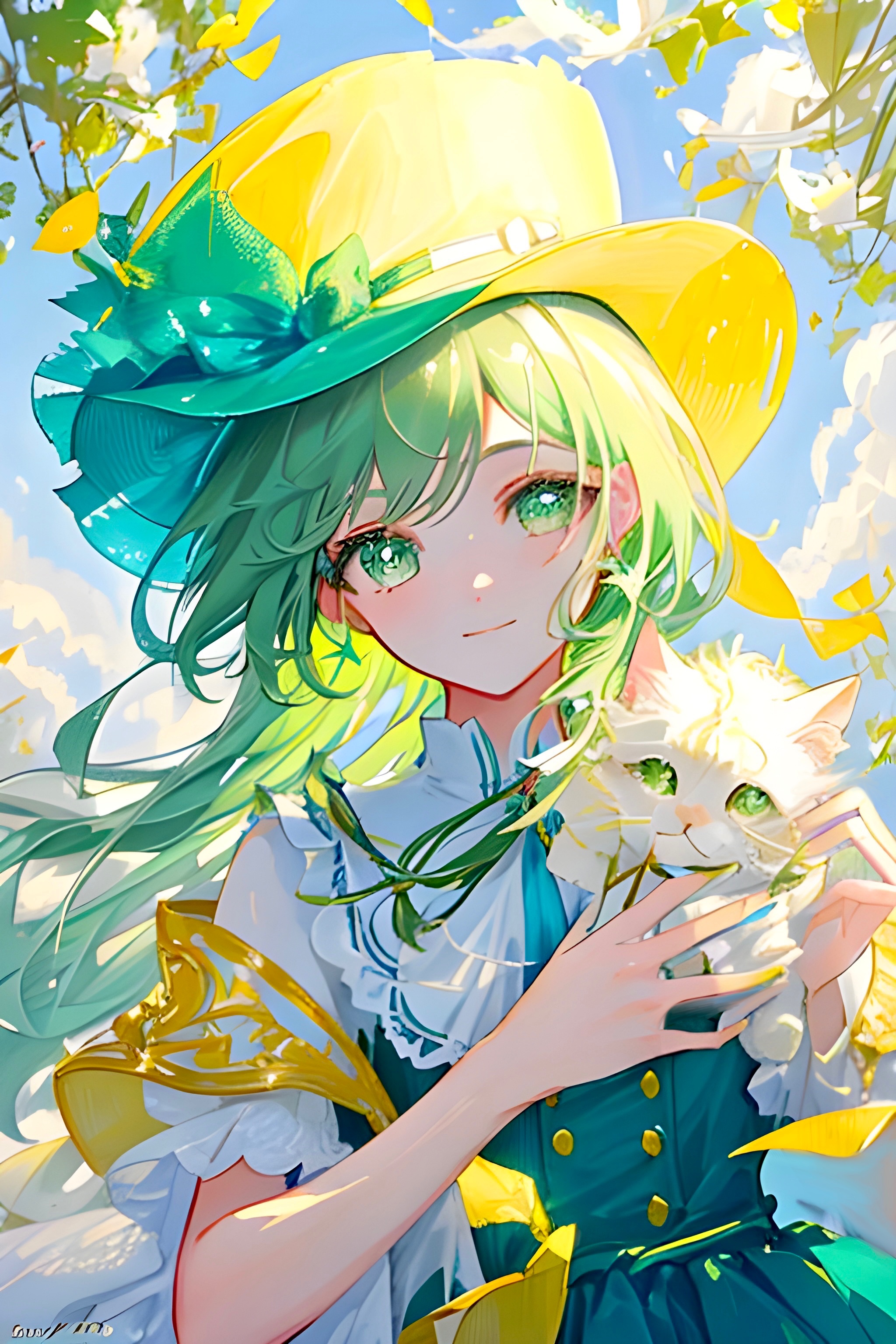 草帽女孩•二次元