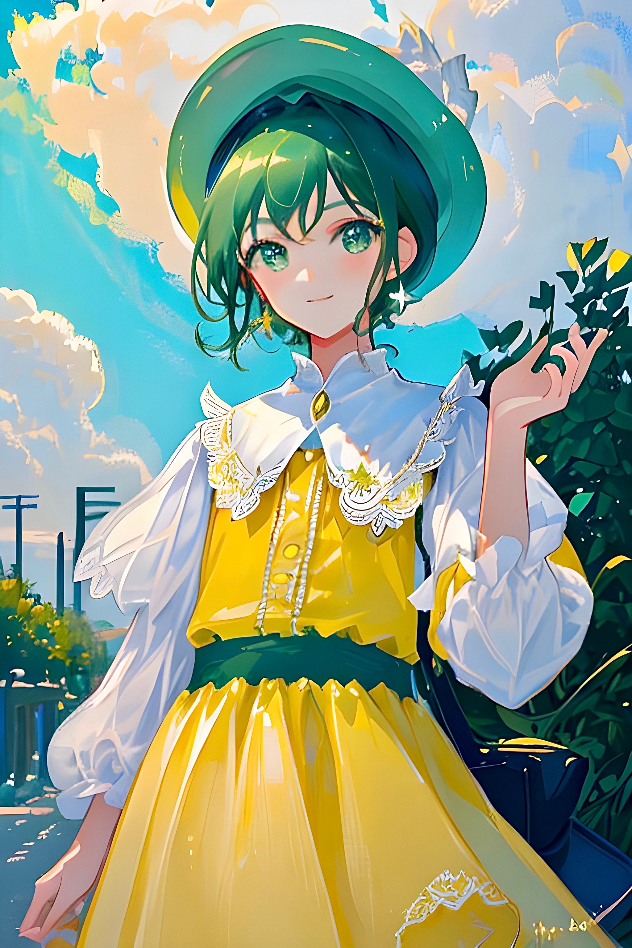 草帽女孩•二次元