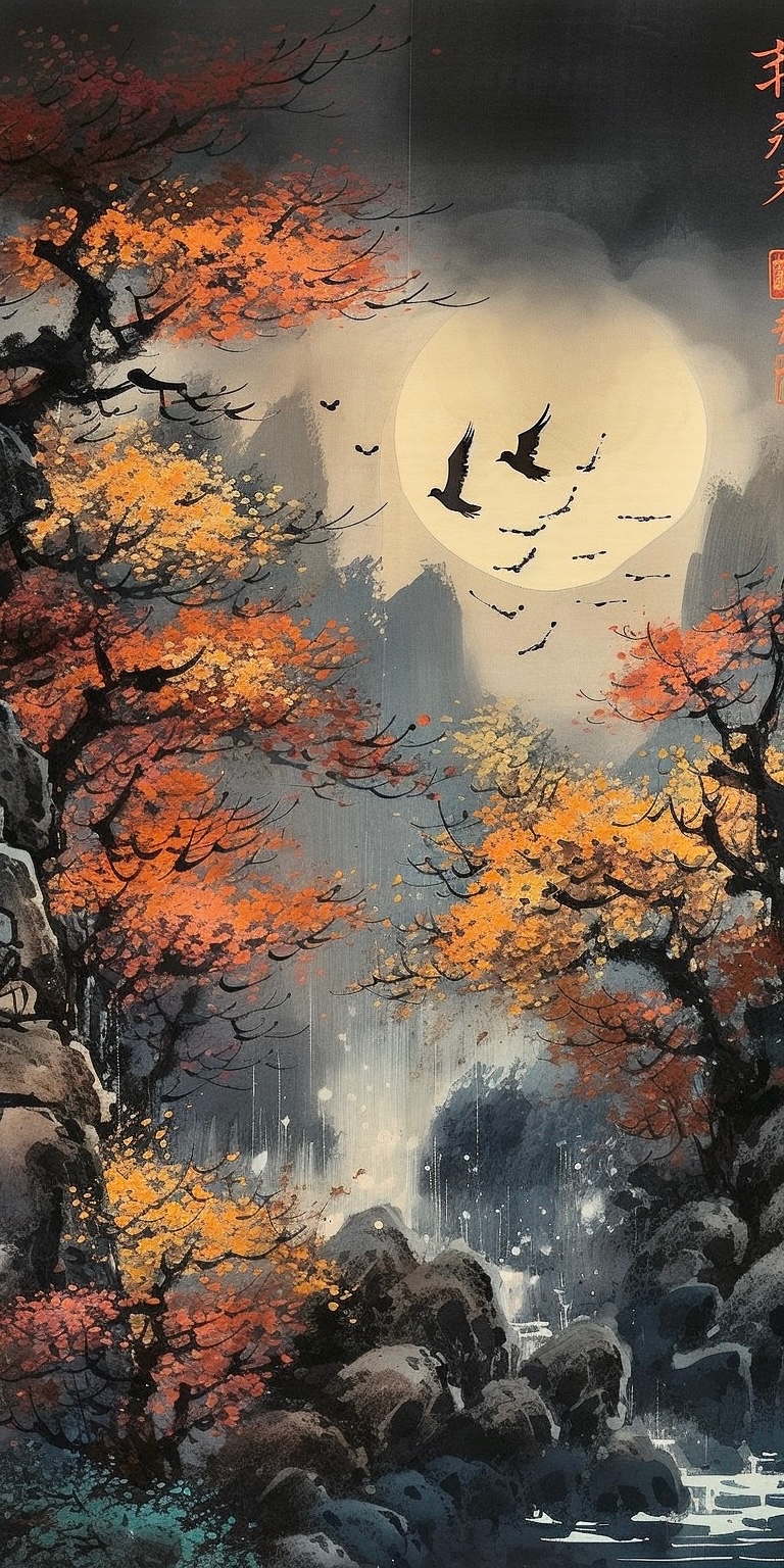 山河秀丽•风景画