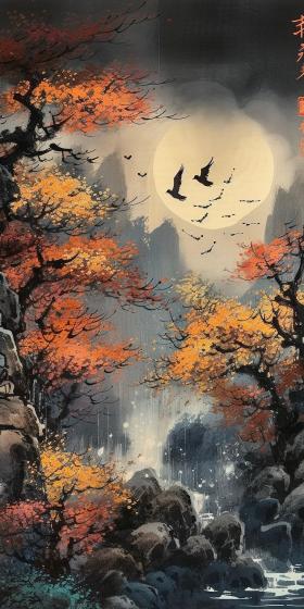 山河秀丽•风景画