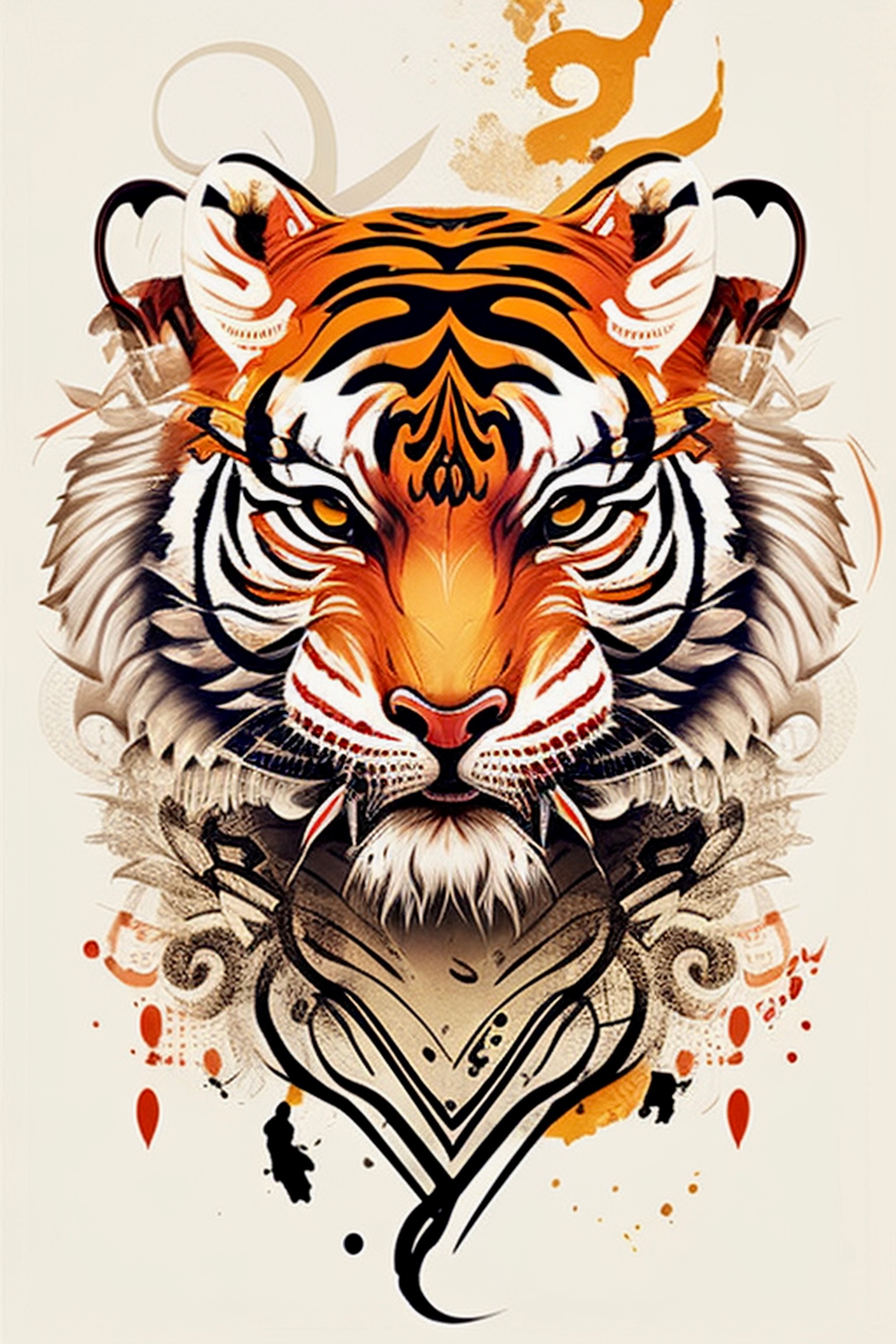老虎•插画
