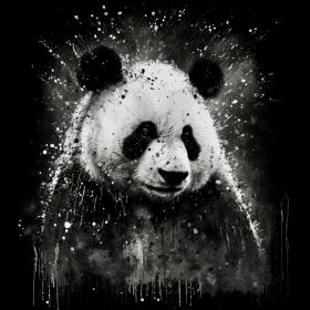 熊猫•黑白