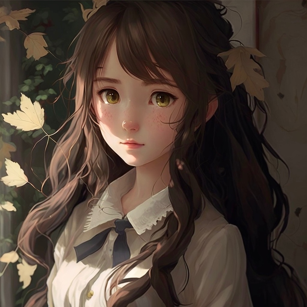 女孩头像•动漫