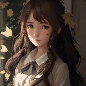 女孩头像•动漫