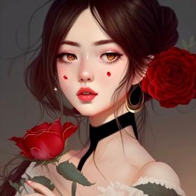 玫瑰女孩•唯美
