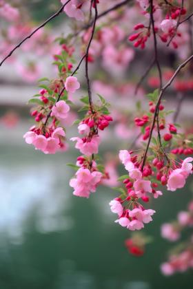 海棠花•近景