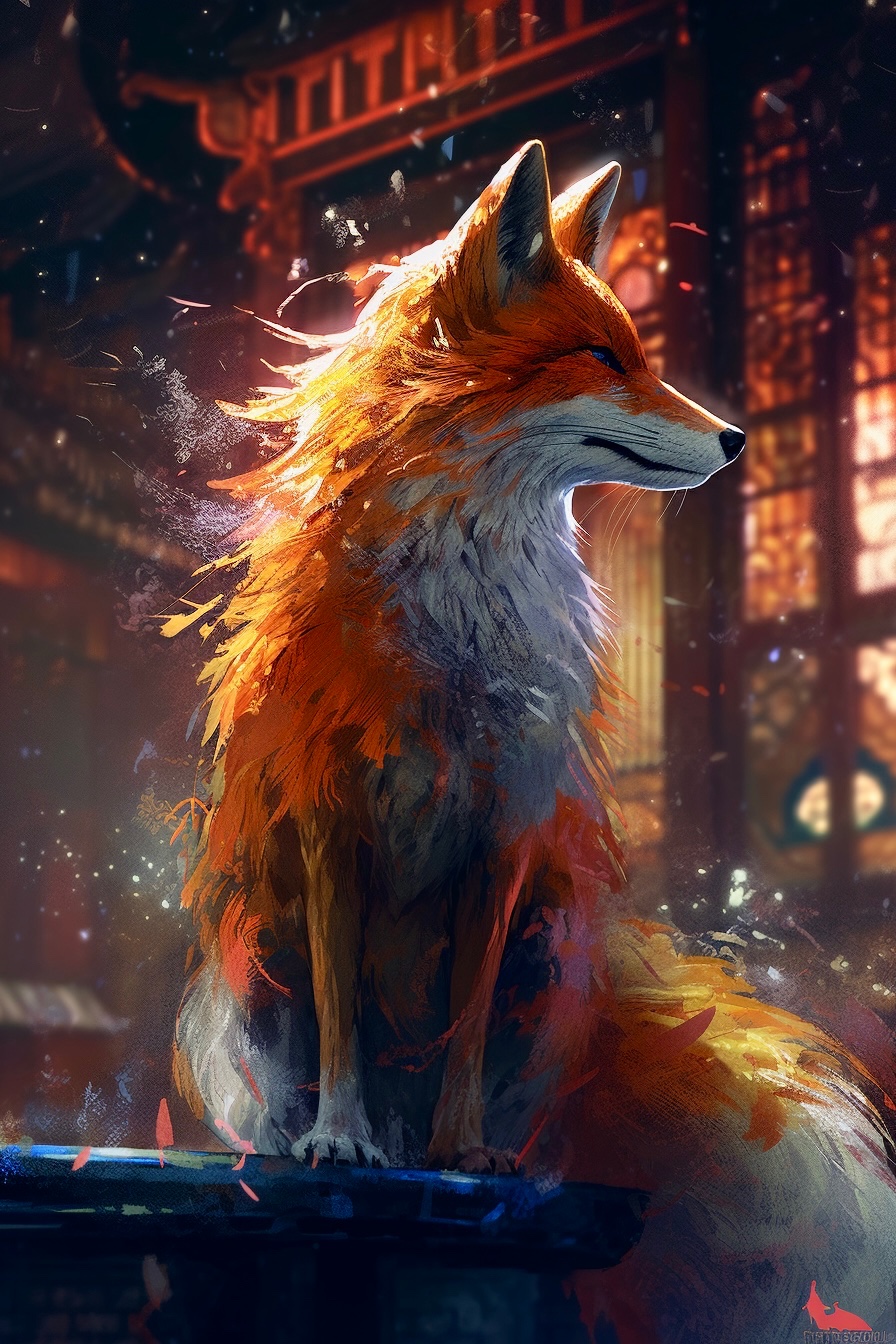 火狐•插图