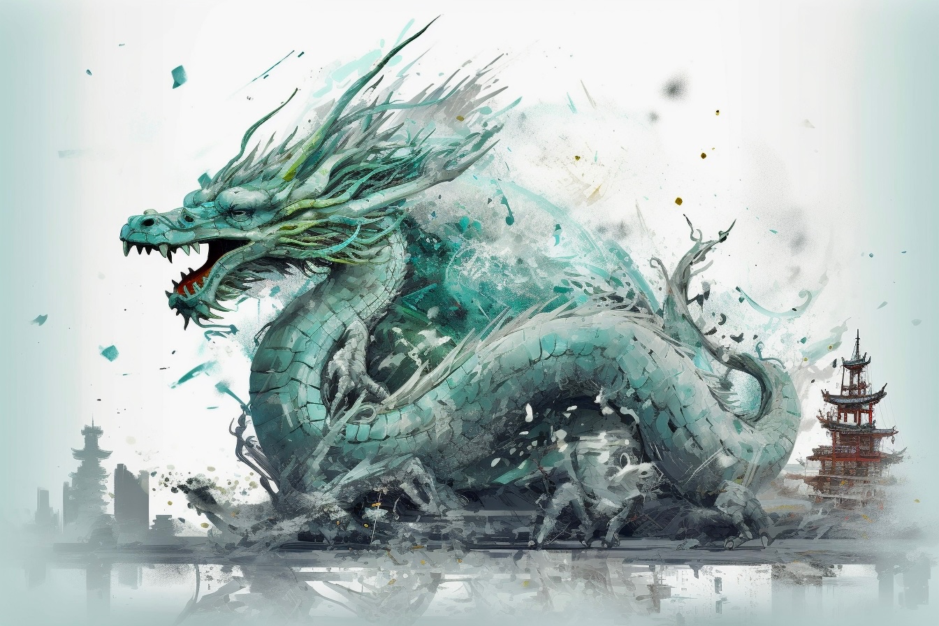 青龙•插图