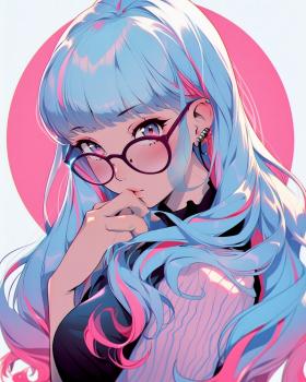 彩虹女孩•插画
